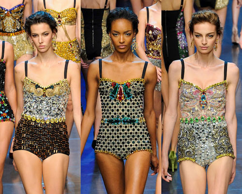 Dolce & Gabbana 2012 Swimwear