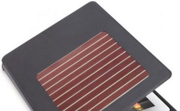 iPad Charged by the Solar Case