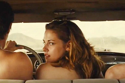 Kristen Stewart in the "On the Road" film