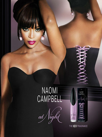 New Fragrance Naomi Campbell At Night