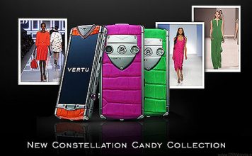 New Smartphones Vertu Constellation Candy