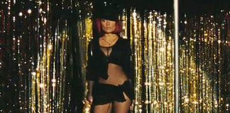 Salma Hayek as Pole Dancer in the "Americano"