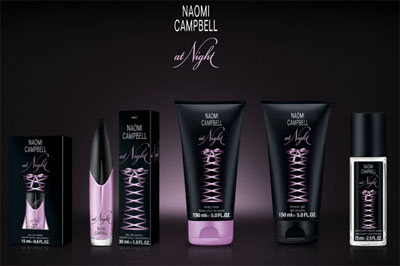 New Fragrance Naomi Campbell At Night