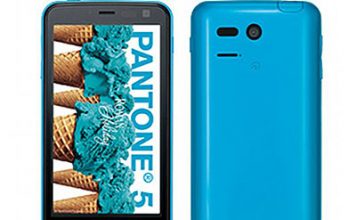 Sharp Pantone Phone with a Built-in Radiation Detector