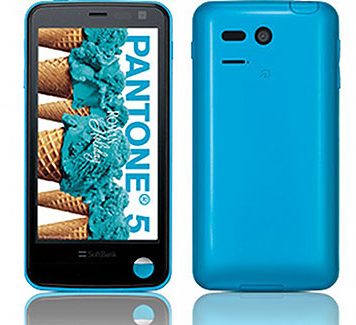 Sharp Pantone Phone with a Built-in Radiation Detector