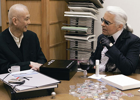 Karl Lagerfeld to Collaborate with Shu Uemura