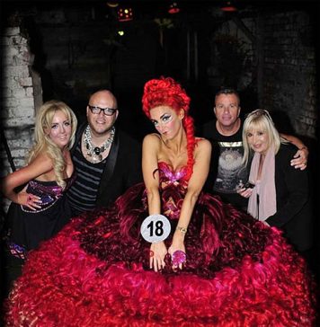 A Human Hair Wedding Gown for a Bizarre Wedding