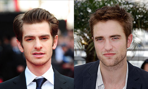 Andrew Garfield and Robert Pattinson