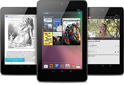 Google and Asus Nexus 7 Tablet