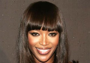 Naomi Campbell Suffers from Bald Patches
