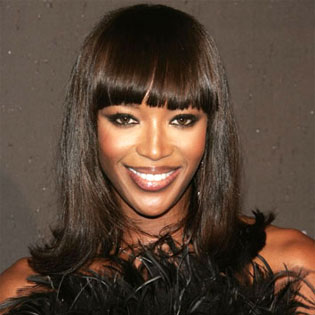 Naomi Campbell Suffers from Bald Patches