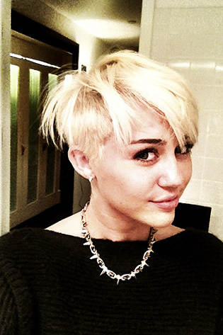 Miley Cyrus's New Short Hairdo