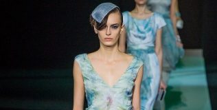 MFW Giorgio Armani SS 2013