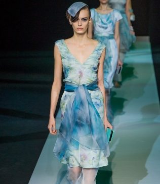 MFW Giorgio Armani SS 2013