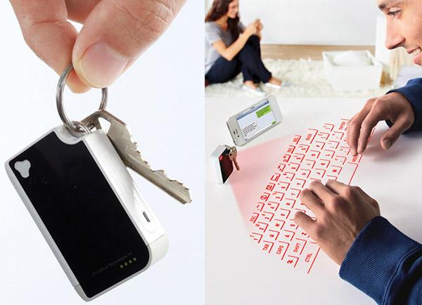 Laser Keyboard Keychain