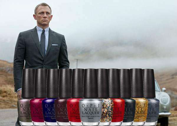 James Bond Inspired OPI Nail Polish Line