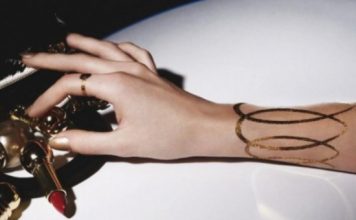 Dior Gold Tattoos Instead of Dior Bracelets?