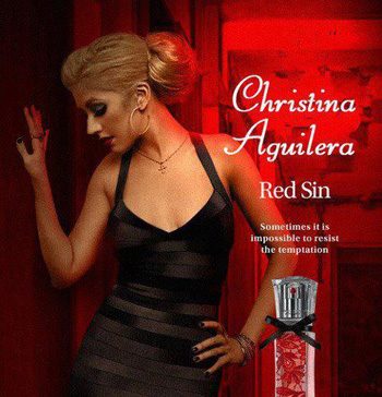 New "Red Sin" Fragrance by Christina Aguilera