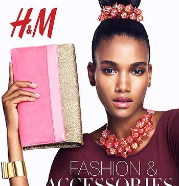 Jessica Stam for H & M Accessories Collection