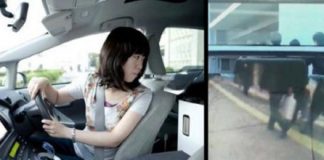 Transparent Toyota Prius for Easy Parking