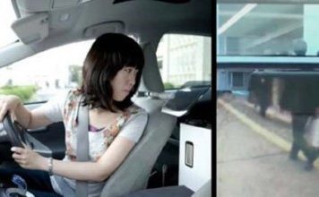 Transparent Toyota Prius for Easy Parking