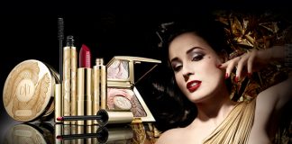 Golden Vintage Makeup by Dita von Teese & Artdeco