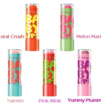 Maybelline Baby Lips Repairing Lip Balms