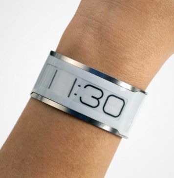 E Ink Thinnest Wristwatch