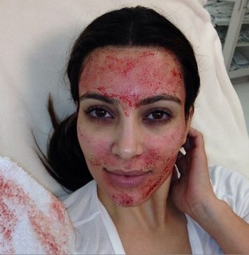 Blood Facial Mask