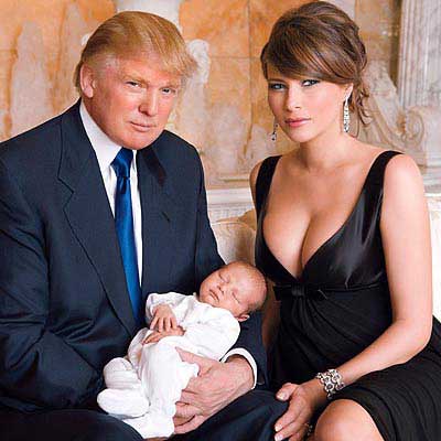Melania Knauss & Donald Trump