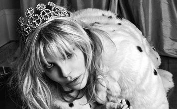 Marilyn Manson & Courtney Love Model for Saint Laurent