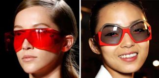 Red Sunglasses Are Trendy