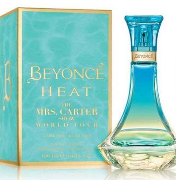 Beyonce's Heat The Mrs. Carter Show World Tour Fragrance