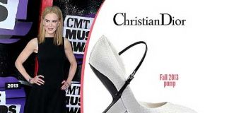 Celebrities Wear Creative Peep Toes & Sandals