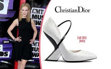 Celebrities Wear Creative Peep Toes & Sandals