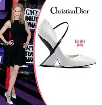 Celebrities Wear Creative Peep Toes & Sandals