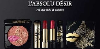 Lancome L'Absolu Desir Fall 2013 Makeup