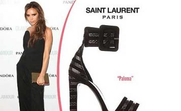 Victoria Beckham Is Celebrity Shoe Icon