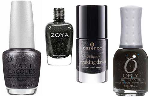 obsidian nail polishes by different beauty brands