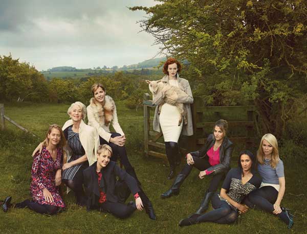 Britain's Leading Ladies for Marks & Spencer FW 2013-2014