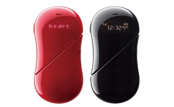 Heart-Shaped Smartphones Heart 401AB for the Valentine’s Day