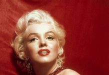 Marilyn Monroe Portrayed in Coffee