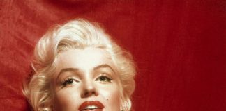 Marilyn Monroe Portrayed in Coffee