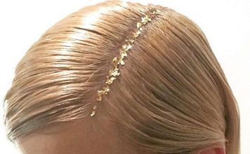 Golden Hair Stickers