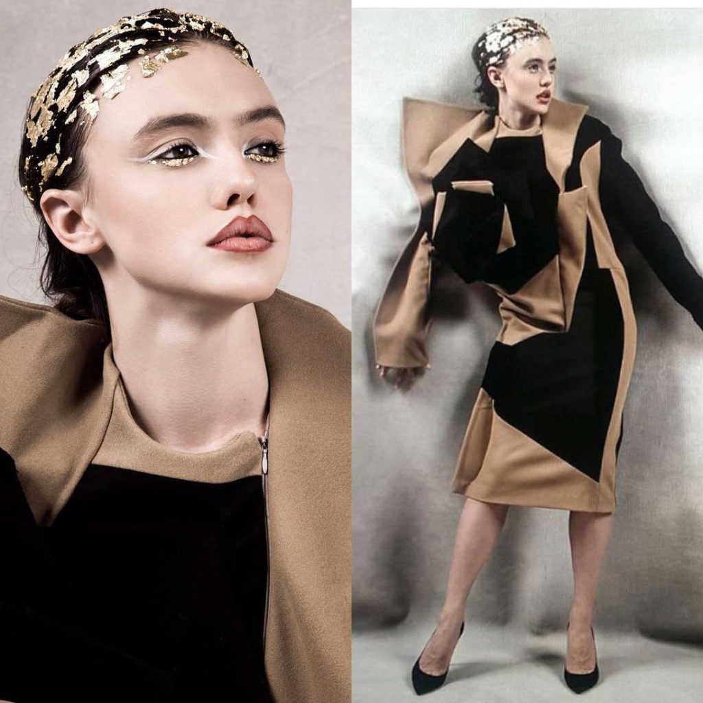 Golden Hair Stickers Geniusbeauty