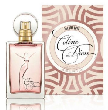 Celine Dion Launches Fragrance All For Love
