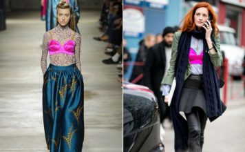 Fashion Trend: Bra over Clothes