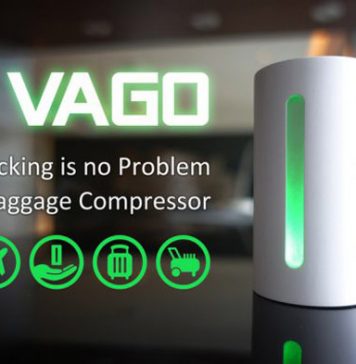 Packing Gadget VAGO Creates More Luggage Space