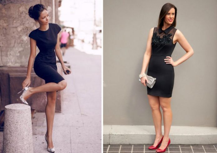 shoes to wear with black summer dress
