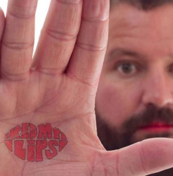 New Media Trend: Bearded Men Wearing Lipstick